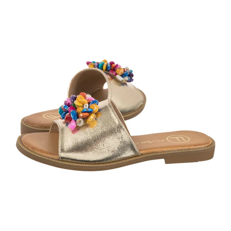 Filippo Złote DK6233/25 GO (FO165-a) Women's Shoes/Flip Flops
