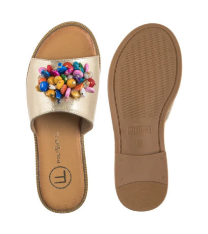 Filippo Złote DK6233/25 GO (FO165-a) Women's Shoes/Flip Flops
