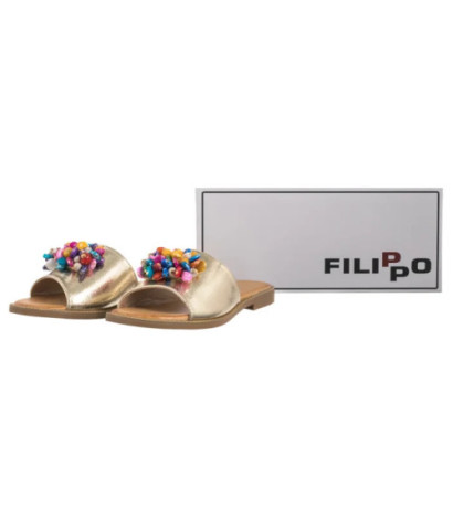 Filippo Złote DK6233/25 GO (FO165-a) Women's Shoes/Flip Flops
