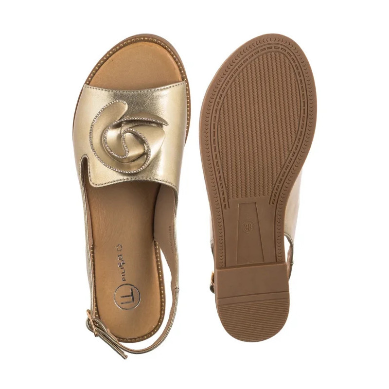 Filippo Złote DS6915/25 GO (FO166-a) sandals