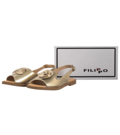 Filippo Złote DS6915/25 GO (FO166-a) sandals