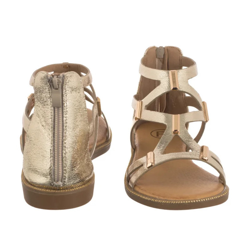 Filippo Złote DS6912/25 GO (FO167-a) sandals