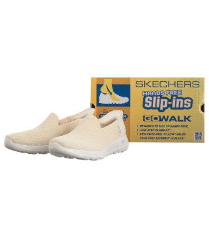 Skechers Go Walk Joy Slip-Ins Vela Off White 124641/OWHT (SK228-a) shoes