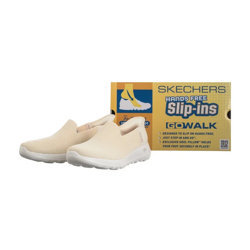 Skechers Go Walk Joy Slip-Ins Vela Off White 124641/OWHT (SK228-a) shoes