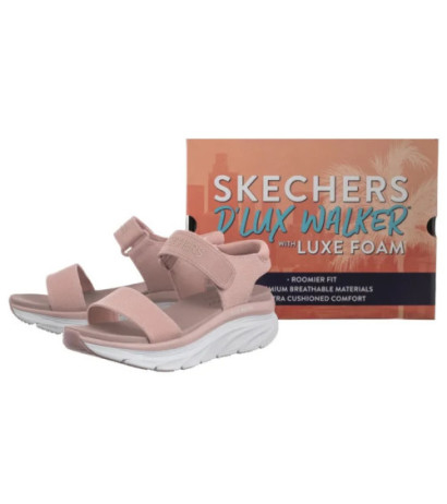 Skechers D'Lux Walker - New Block Blush 119226/BLSH (SK231-b) shoes