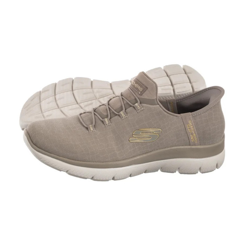 Skechers Summits Classy Night Taupe/Gold 150128//TPGD (SK241-a) shoes