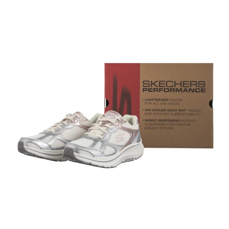 Skechers Go Run Consistent 2.0 Volt Off White 128633/OFWT (SK249-a) running Shoes