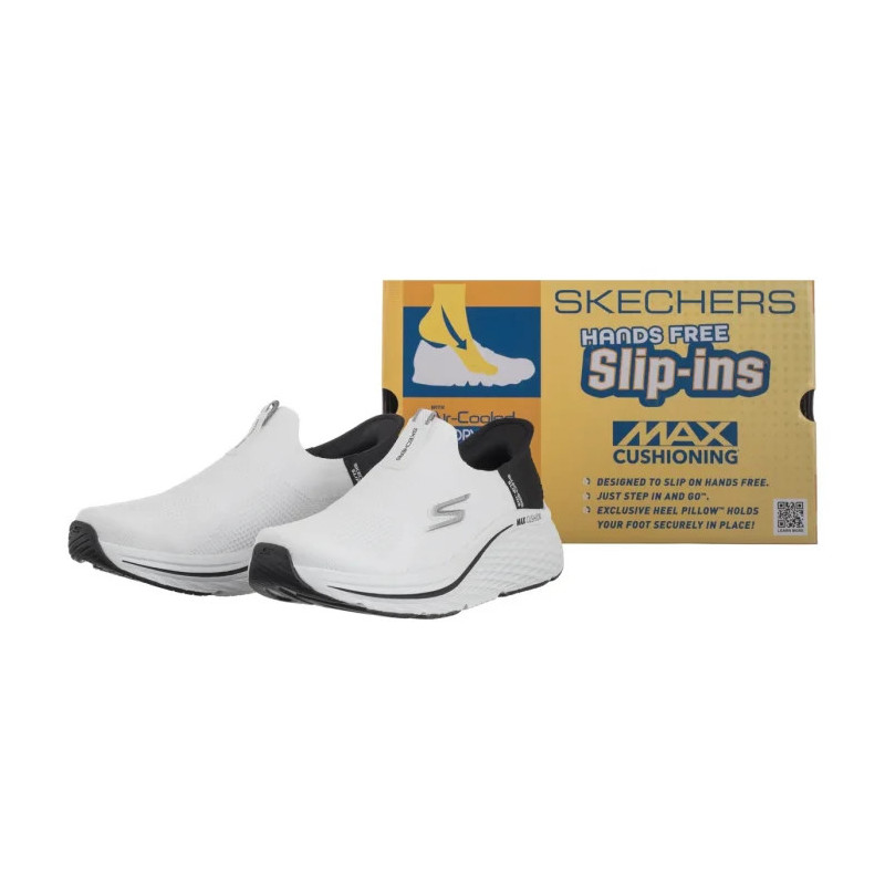 Skechers Max Cushioning Elite 2.0 Slip-Ins Eternal White/Black 129611/WBK (SK250-a) sports Shoes