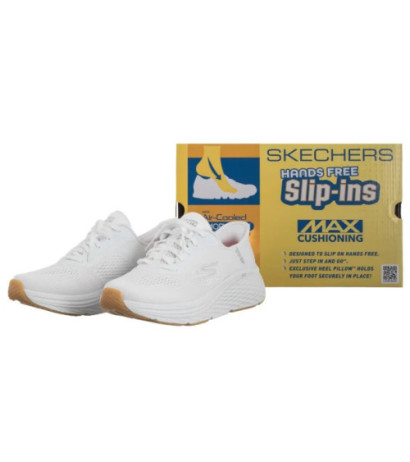 Skechers Max Cushioning Elite 2.0 Vanish White/Silver 129606/WSL (SK251-a) sports Shoes