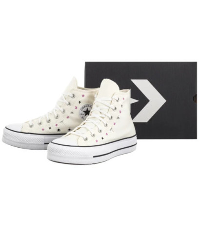 Converse CTAS Lift Hi Egret/Black/Cactus Bud A13522C (CO772-a) shoes