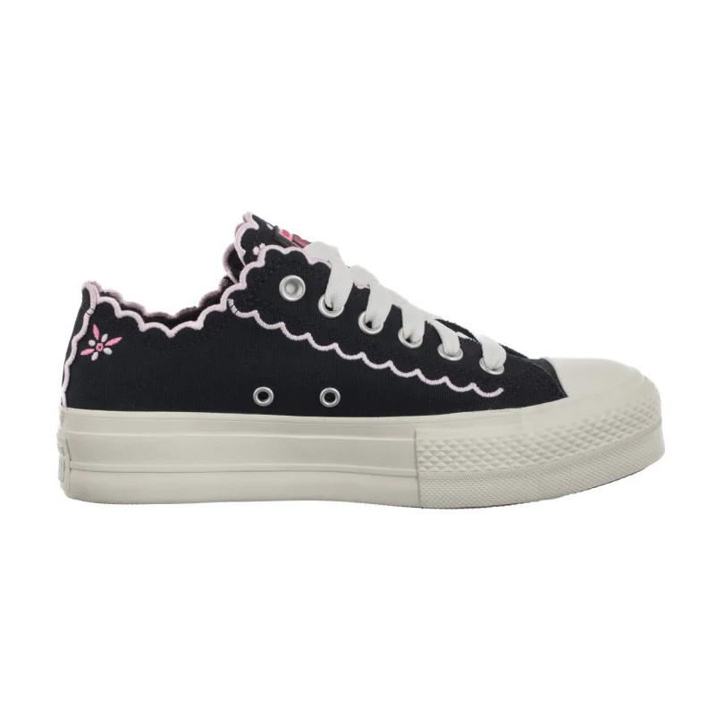 Converse CTAS Lift Ox Black/Vintage White A13529C (CO774-a) shoes