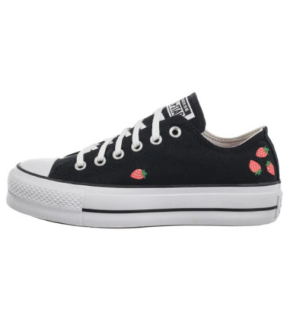 Converse CTAS Lift Ox Black/Soft Red/White A14935C (CO775-a) shoes