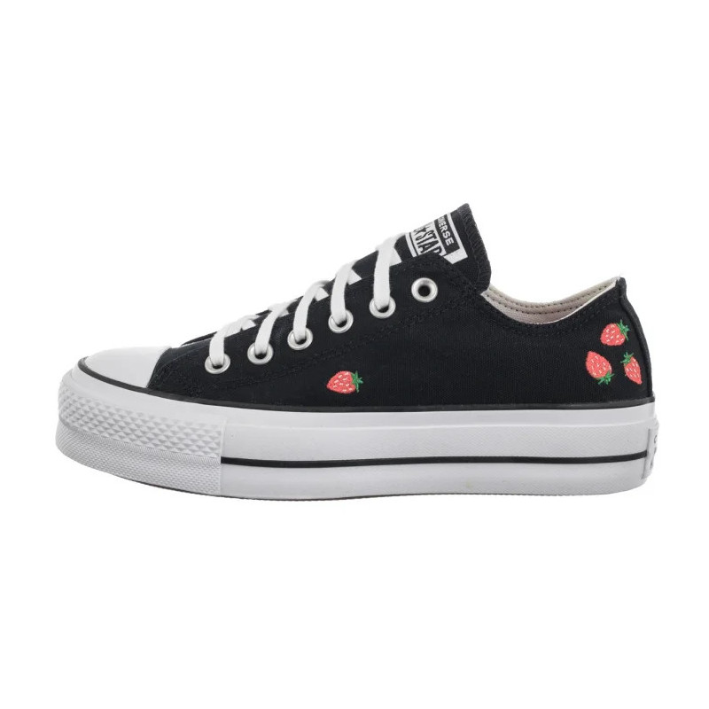 Converse CTAS Lift Ox Black/Soft Red/White A14935C (CO775-a) shoes
