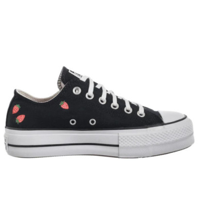 Converse CTAS Lift Ox Black/Soft Red/White A14935C (CO775-a) shoes