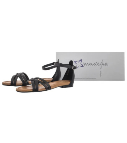 Maciejka Czarne 07029-01/00-0 (MA1383-a) sandals