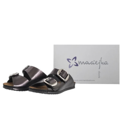 Maciejka Czarne 06996-01/00-0 (MA1385-a) Women's Shoes/Flip Flops