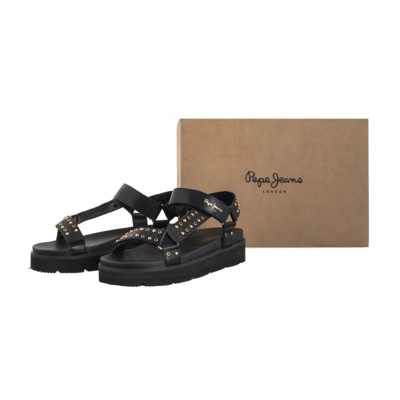 Pepe Jeans Pola Metal Black PLS90678 999 (PE46-a) shoes