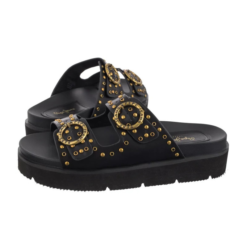 Pepe Jeans Pola Buckle Black PLS90679 999 (PE50-a) shoes