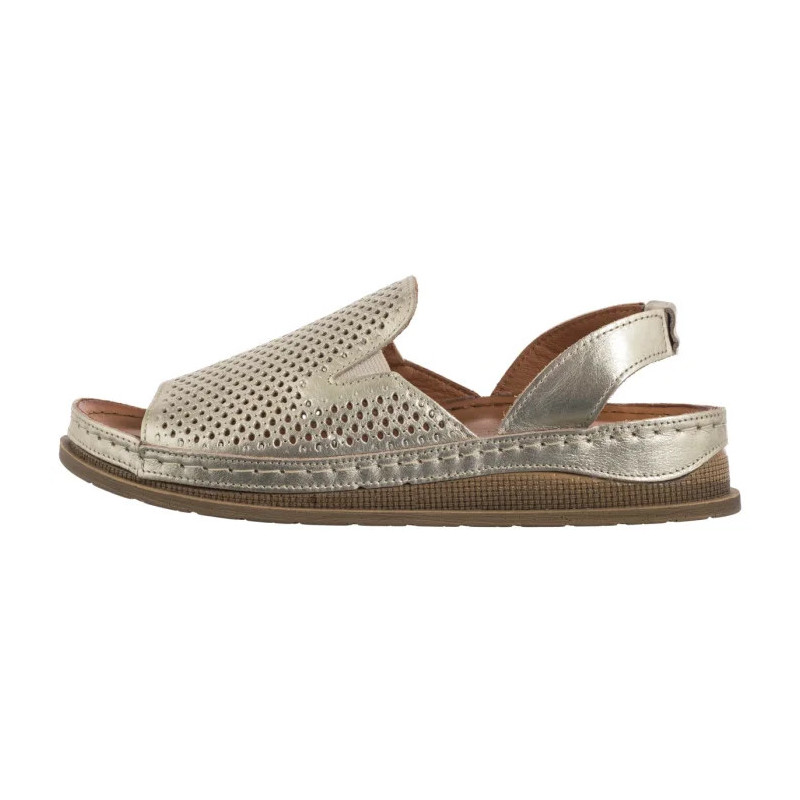 Maciejka Złote L7066-25/00-1 (MA1386-a) sandals