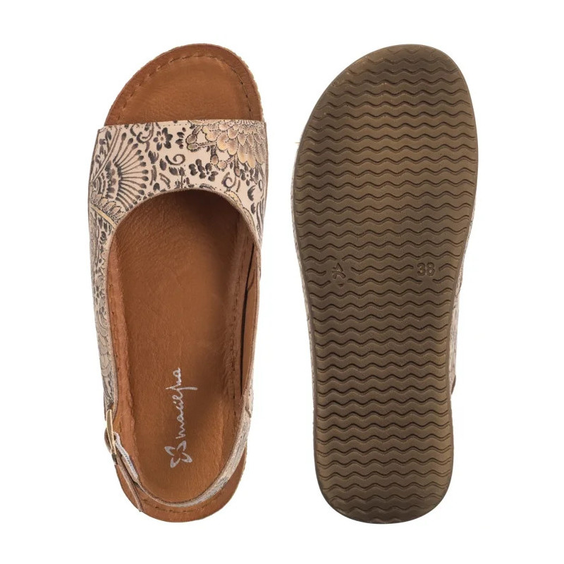 Maciejka Beżowe/Kwiaty L7069-04/00-1 (MA1388-a) shoes