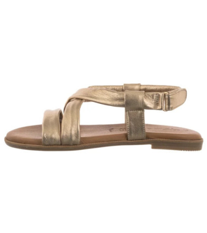 Tamaris Złote 1-28109-44 933 Light Gold (TM549-a) sandals