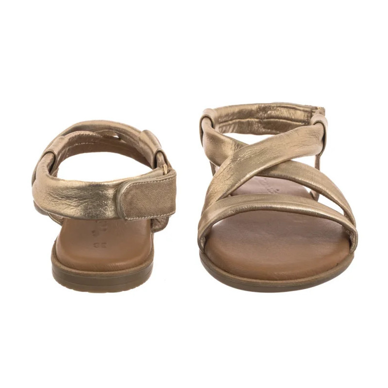 Tamaris Złote 1-28109-44 933 Light Gold (TM549-a) sandals