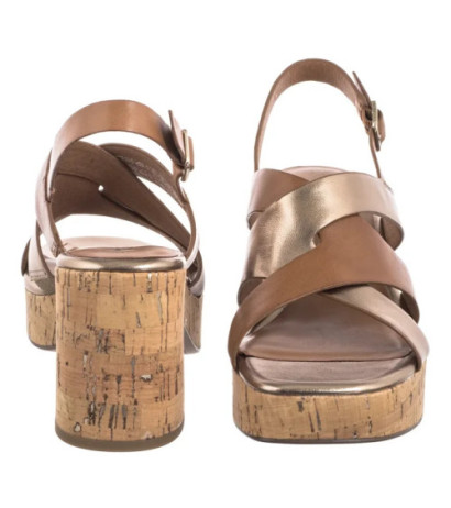 Tamaris Brązowe 1-28312-44 392 Cognac Comb  (TM550-a) shoes