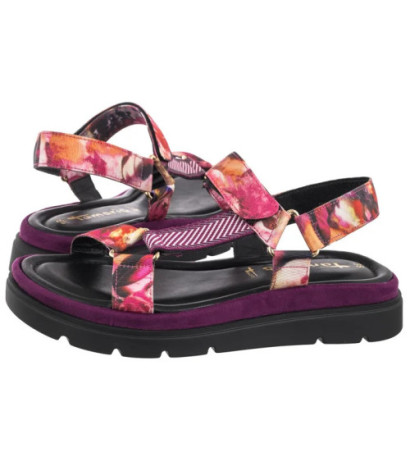 Tamaris Różowe 1-28703-44 578 Dark Pink Comb (TM551-a) shoes