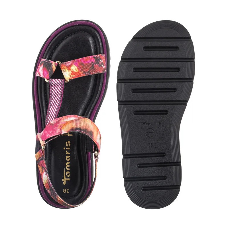 Tamaris Różowe 1-28703-44 578 Dark Pink Comb (TM551-a) shoes