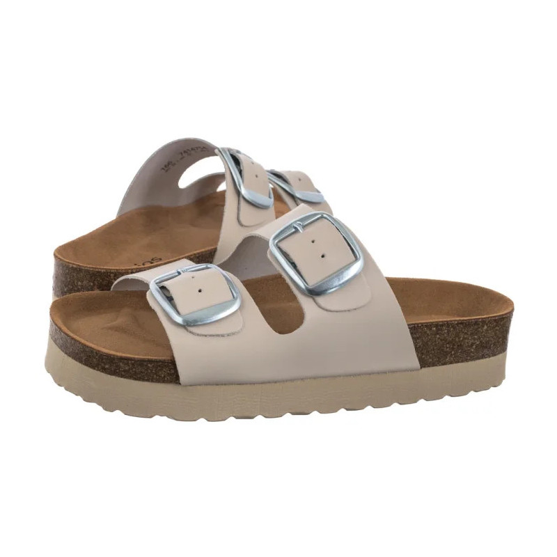 Wojas Beżowe 74147-54 (WO297-a) Women's Shoes/Flip Flops
