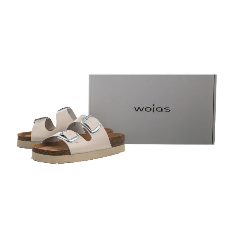 Wojas Beżowe 74147-54 (WO297-a) Women's Shoes/Flip Flops