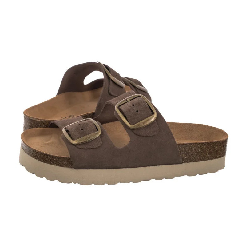 Wojas Brązowe 74147-62 (WO299-a) Women's Shoes/Flip Flops