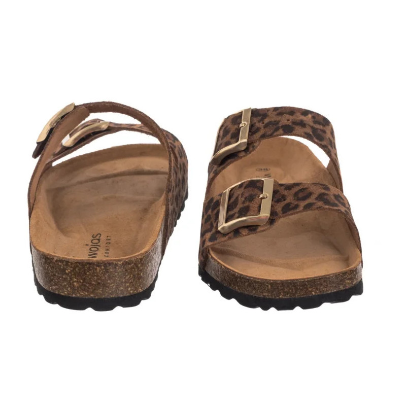 Wojas Brązowe 74077-60 (WO306-a) Women's Shoes/Flip Flops