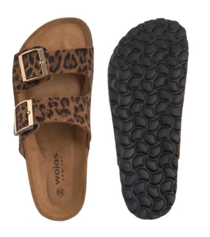 Wojas Brązowe 74077-60 (WO306-a) Women's Shoes/Flip Flops