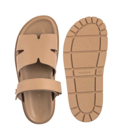 Wojas Beżowe 74135-54 (WO307-a) Women's Shoes/Flip Flops