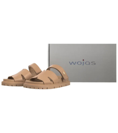 Wojas Beżowe 74135-54 (WO307-a) Women's Shoes/Flip Flops