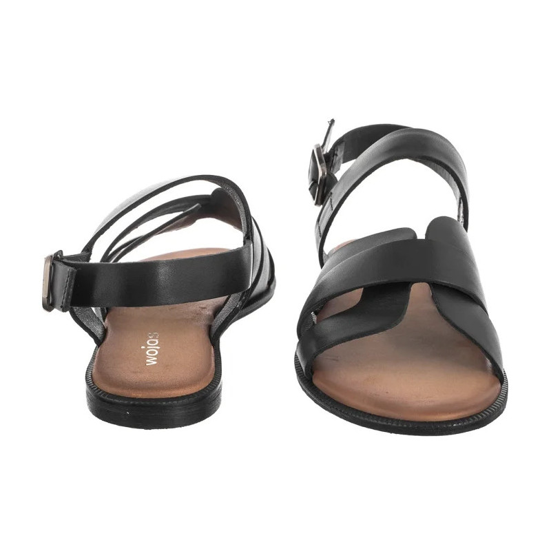 Wojas Czarne 76210-51 (WO308-a) sandals