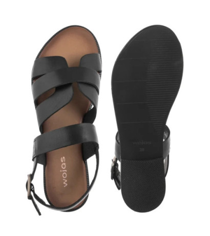 Wojas Czarne 76210-51 (WO308-a) sandals