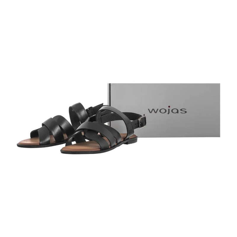 Wojas Czarne 76210-51 (WO308-a) sandals