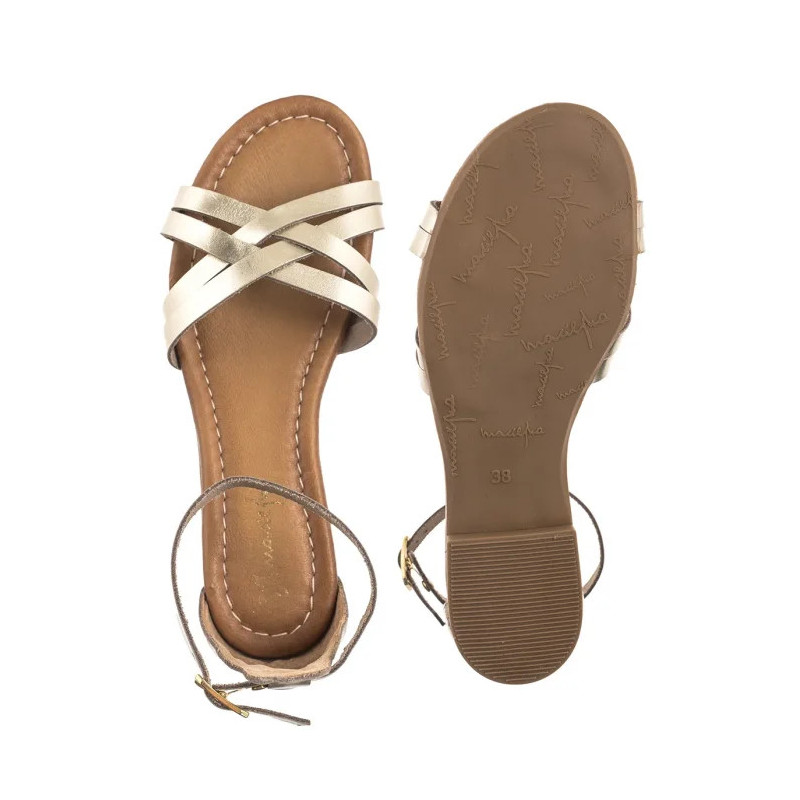 Maciejka Złote 07029-25/00-0 (MA1383-b) sandals
