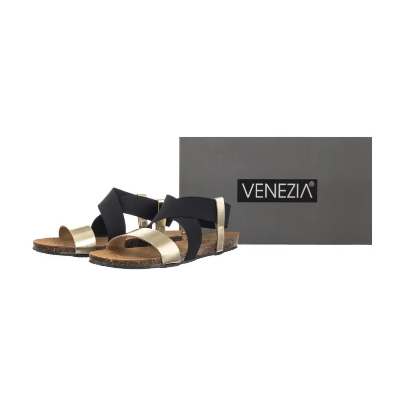 Venezia Złote W001LEGOOBS137 (VE847-a) sandals