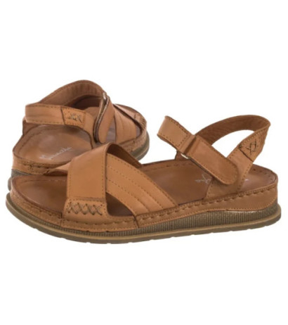 Maciejka Beżowe L7064-04/00-1 (MA1393-a) sandals