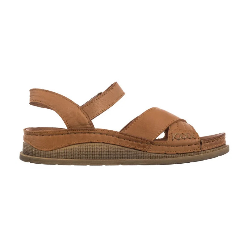 Maciejka Beżowe L7064-04/00-1 (MA1393-a) sandals