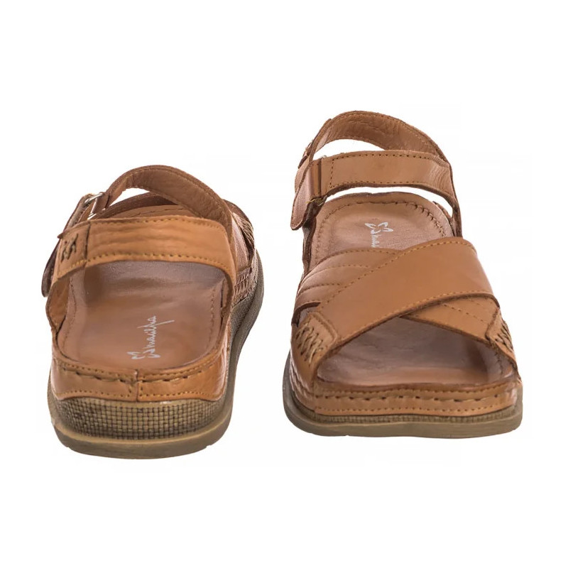 Maciejka Beżowe L7064-04/00-1 (MA1393-a) sandals