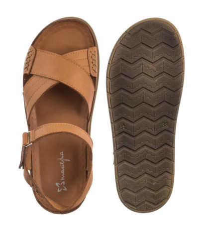 Maciejka Beżowe L7064-04/00-1 (MA1393-a) sandals