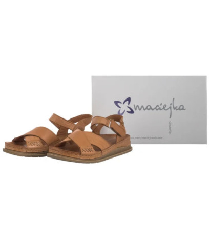 Maciejka Beżowe L7064-04/00-1 (MA1393-a) sandals