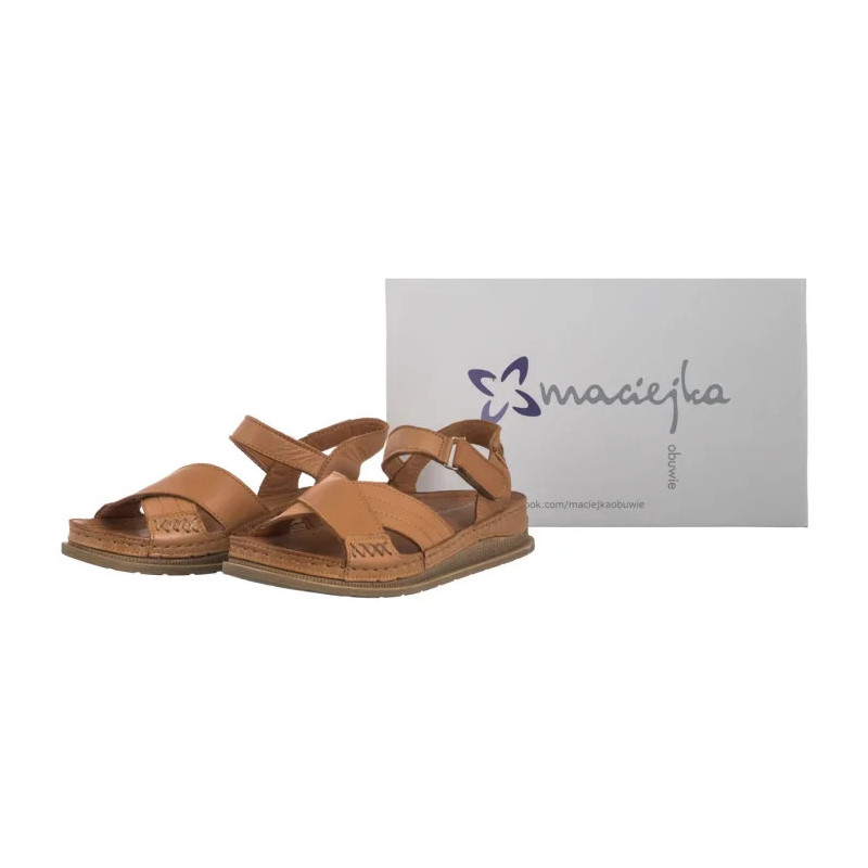 Maciejka Beżowe L7064-04/00-1 (MA1393-a) sandals