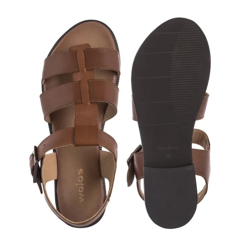 Wojas Brązowe 76211-53 (WO309-a) sandals