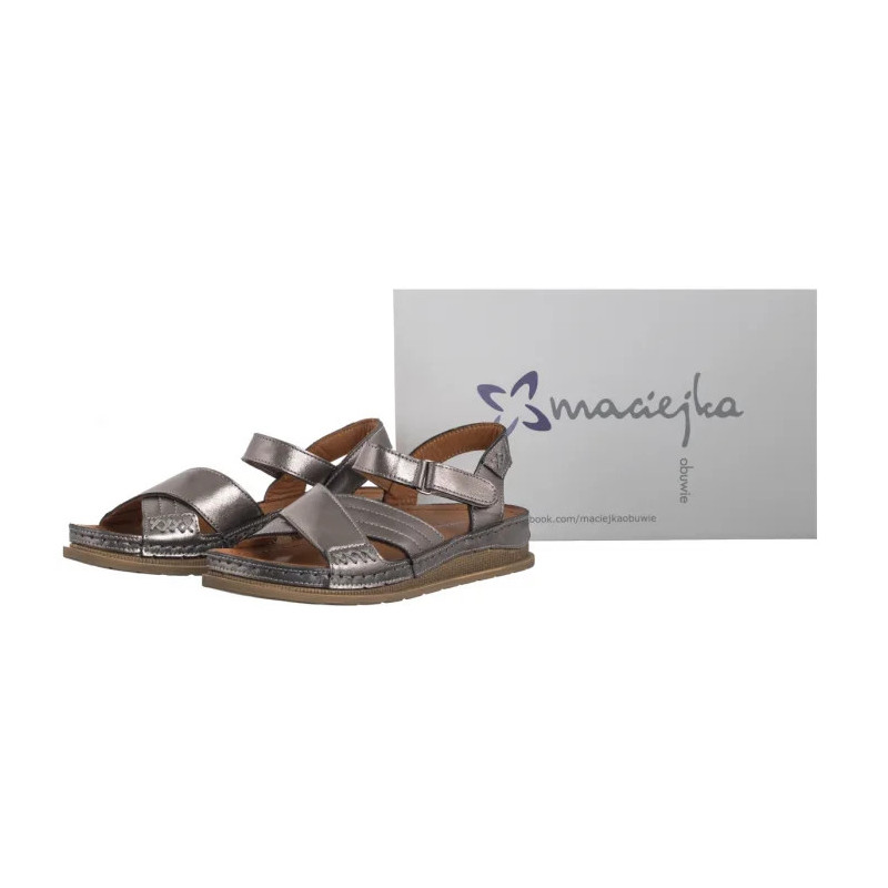 Maciejka Srebrne L7064-35/00-1 (MA1393-b) sandals