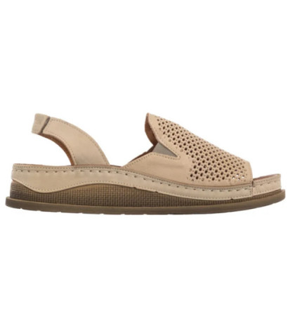 Maciejka Beżowe L7066-04/00-1 (MA1386-b) sandals